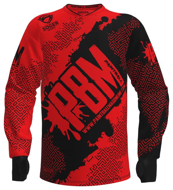 PBM Jersey - RED & Black - Image 4