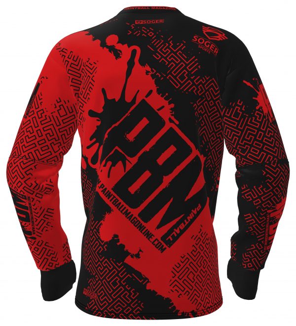 PBM Jersey - BLACK & Red - Image 3