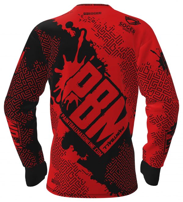 PBM Jersey - RED & Black - Image 2