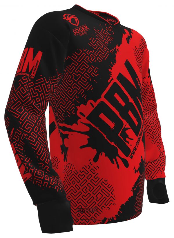PBM Jersey - BLACK & Red