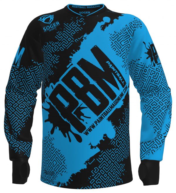 PBM Jersey - BLACK & Blue - Image 4