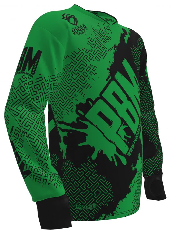 PBM Jersey - GREEN & Black