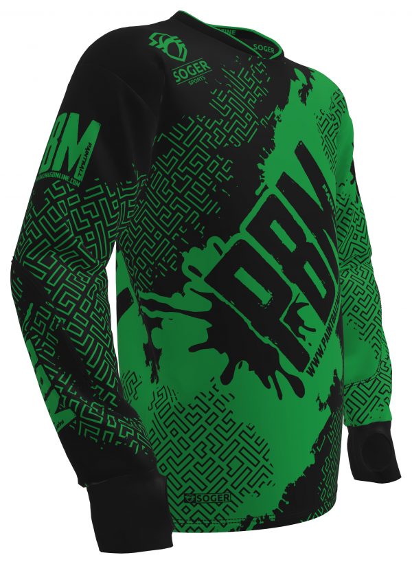 PBM Jersey - BLACK & Green