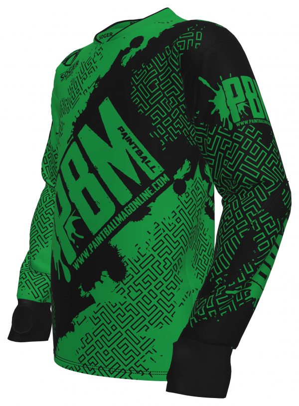 PBM Jersey - GREEN & Black - Image 3