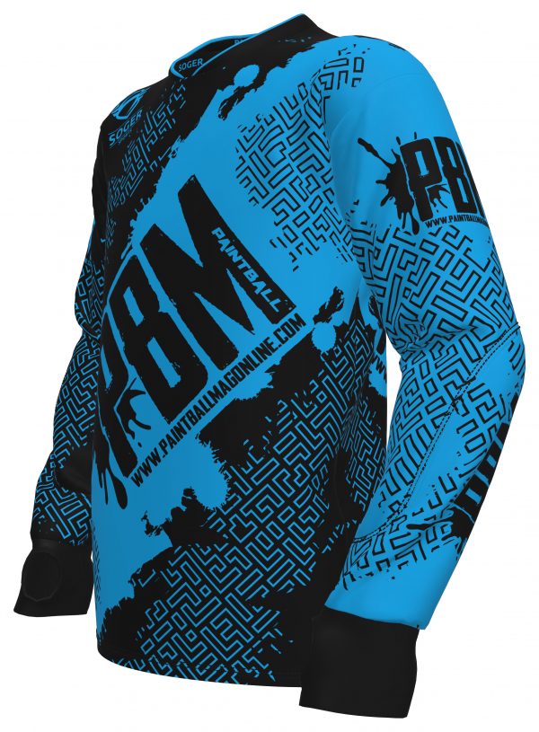 PBM Jersey - BLACK & Blue - Image 2