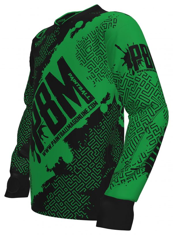 PBM Jersey - BLACK & Green - Image 4