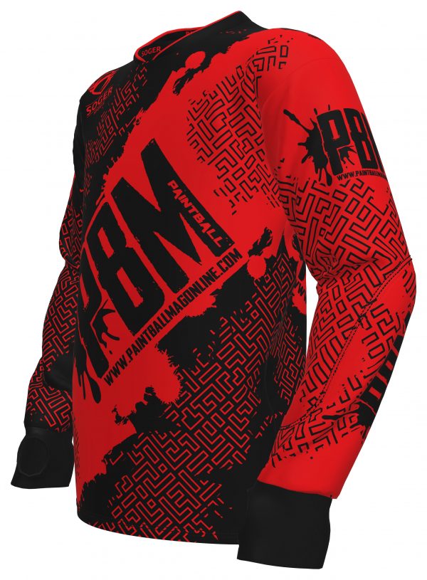 PBM Jersey - BLACK & Red - Image 4
