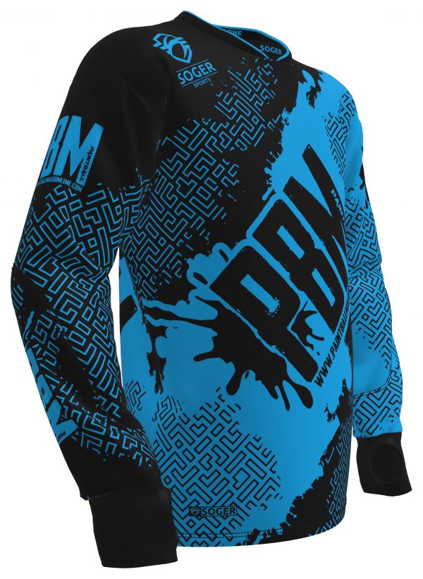 PBM Jersey - BLACK & Blue