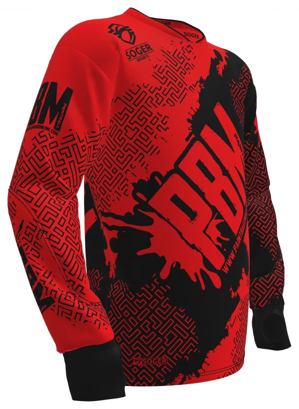 PBM Jersey - RED & Black