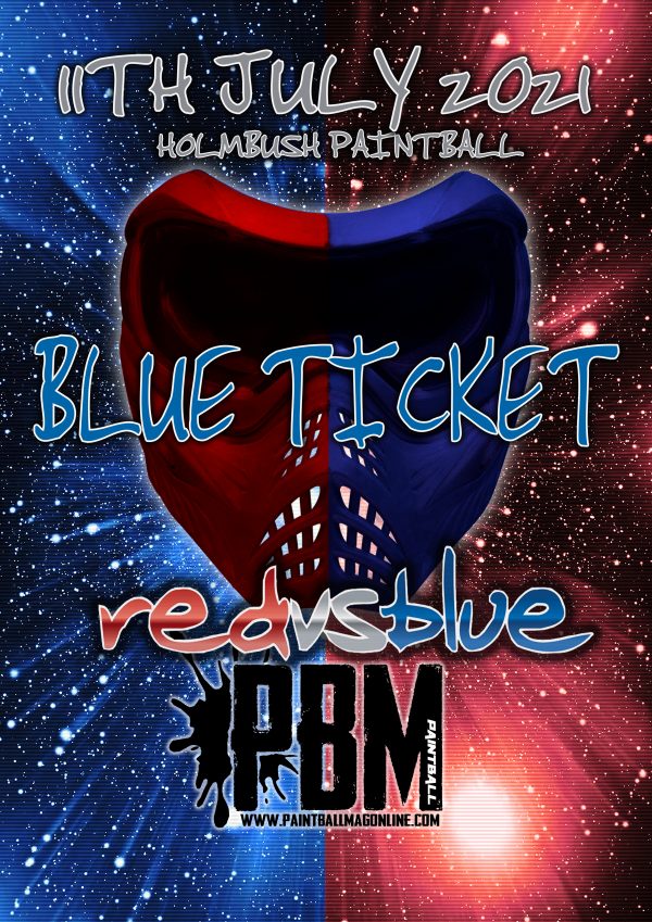 Reds Vs Blues - Blue Ticket